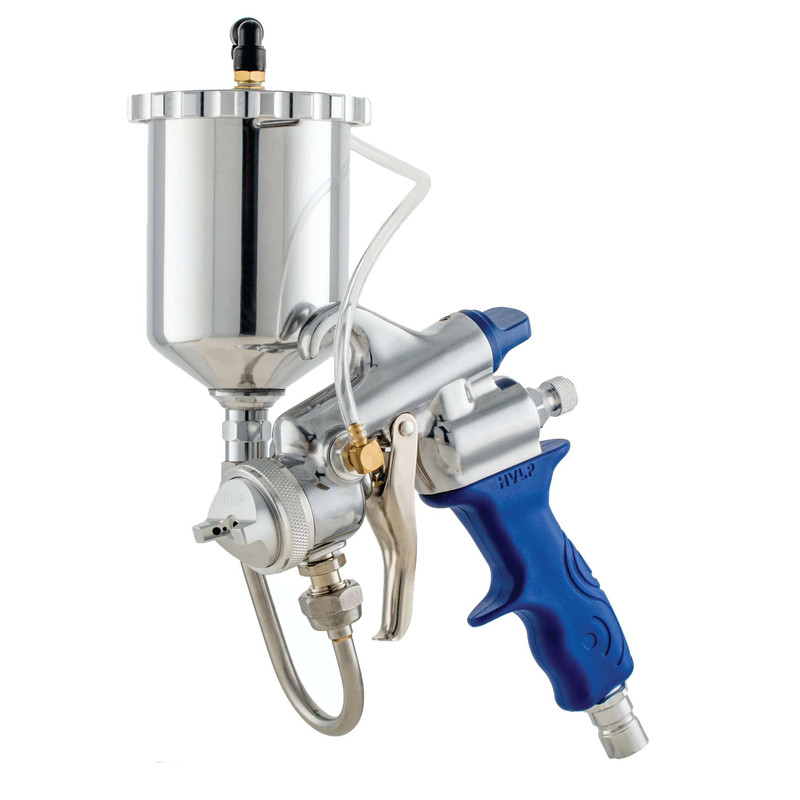 M-Model Gravity Feed Spray Gun - Blue - 1.3mm